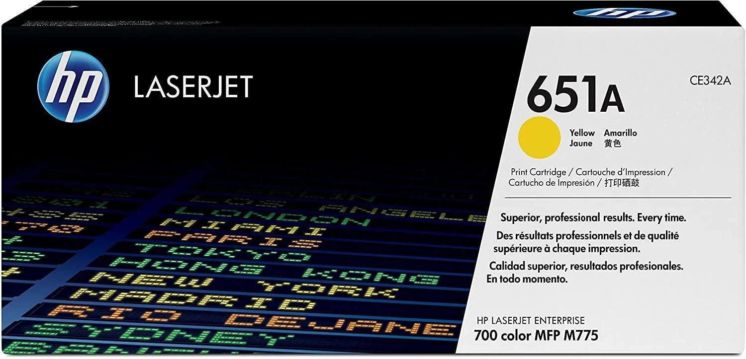 HP 651A Toner Cartridge Set CE340A CE341A CE342A CE343A - eBuy UAE